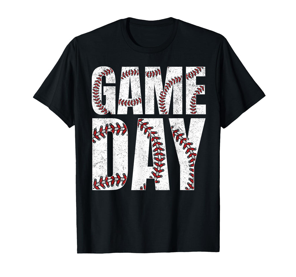 Baseball Game Day Baseball Mom Life T-Shirt - Custom Art Print Unisex - T-Shirt, Sweatshirt, Hoodie