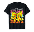 Groovy Softball Mama Coquette Bow T-Shirt - Casual Everyday Wear Unisex - T-Shirt, Sweatshirt, Hoodie