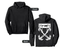 Off Skull Skeleton Backprint Aesthetic Hoodie - Minimalist Print Men Women - T-Shirt, Sweatshirt, Hoodie