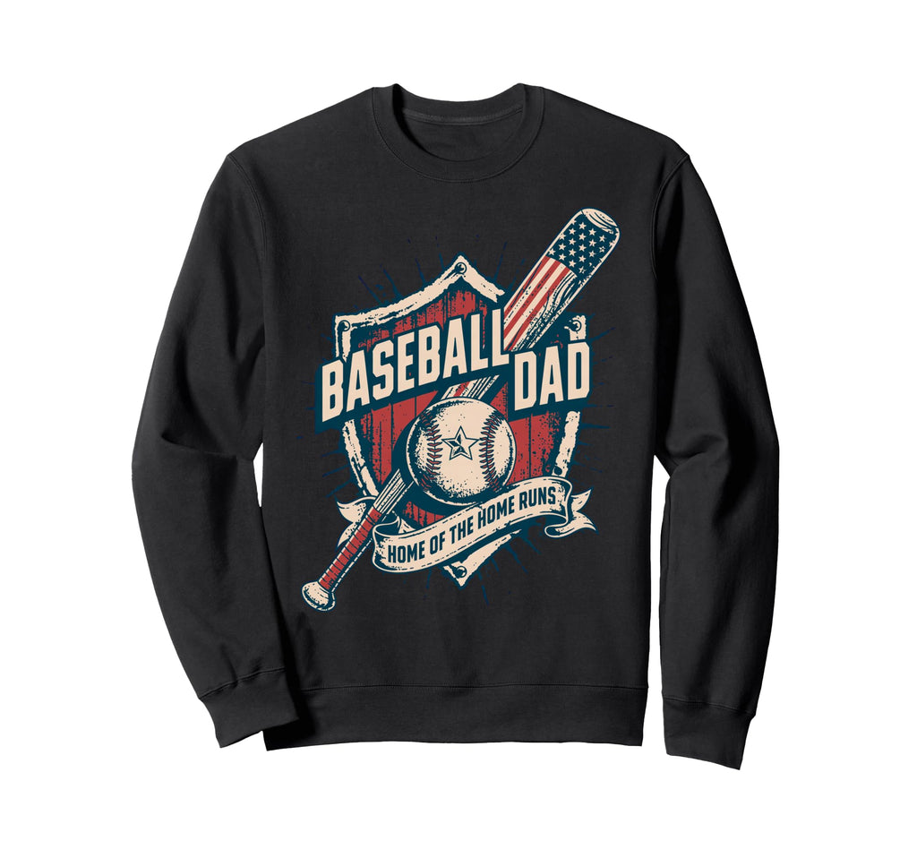 Home Home Runs Usa American Sweatshirt - Trendy Graphic for Adults - T-Shirt, Sweatshirt, Hoodie