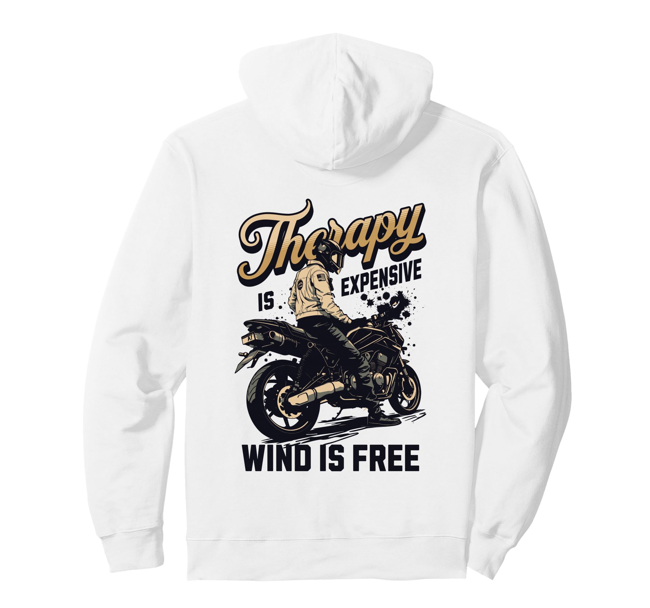 Motorcycle Lovers Funny Motorcycle Hoodie - Minimalist Print Men Women - T-Shirt, Sweatshirt, Hoodie