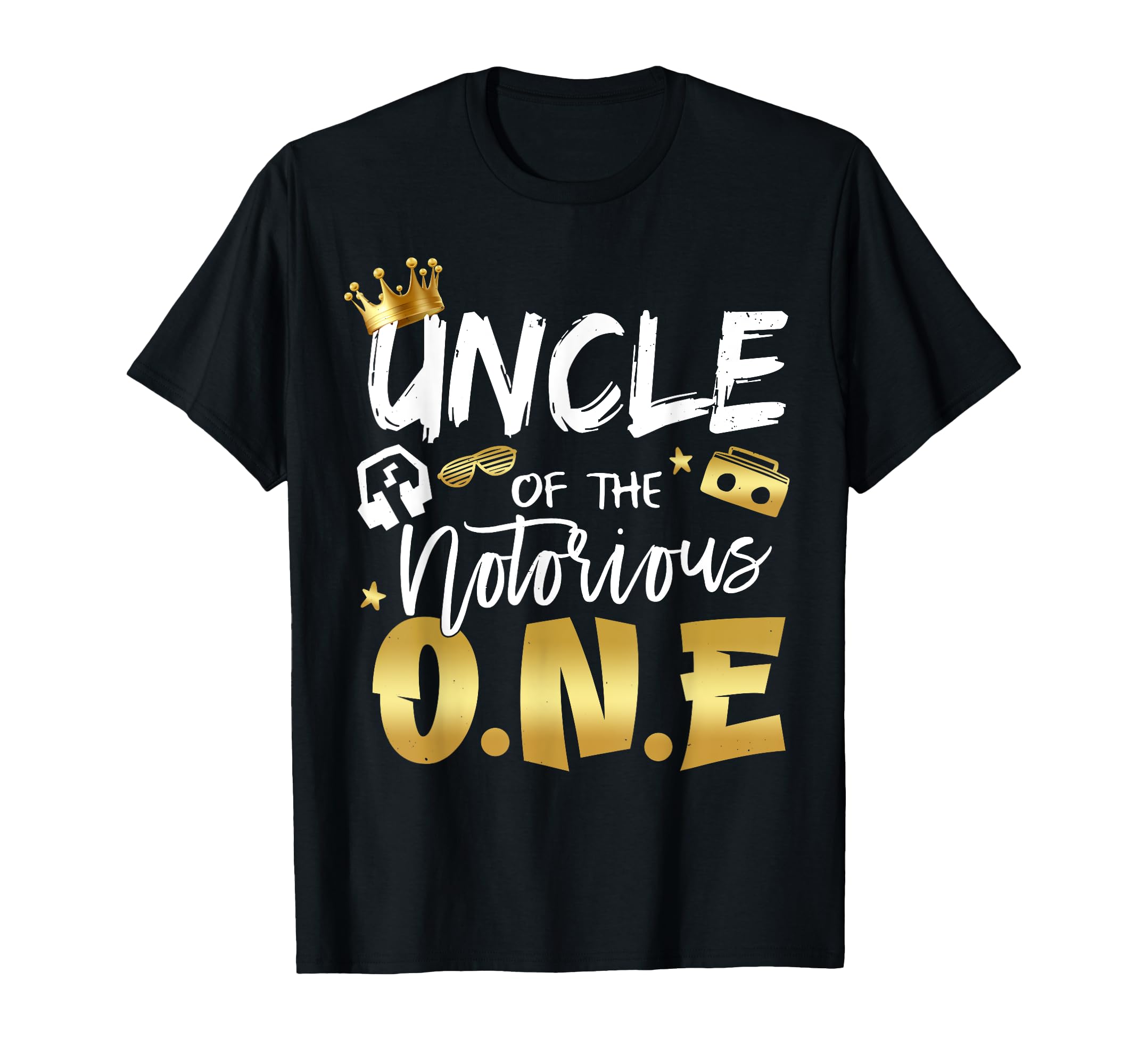 Uncle Notorious One Old School 1St T-Shirt - Novelty Apparel for Adults - T-Shirt, Sweatshirt, Hoodie