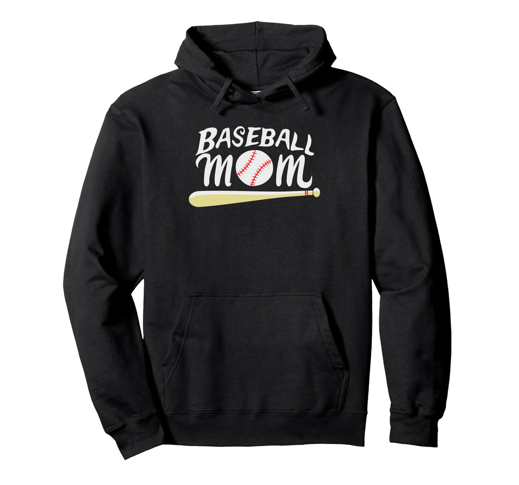 Baseball Mom Hoodie - Fun Novelty Design Unisex - T-Shirt, Sweatshirt, Hoodie