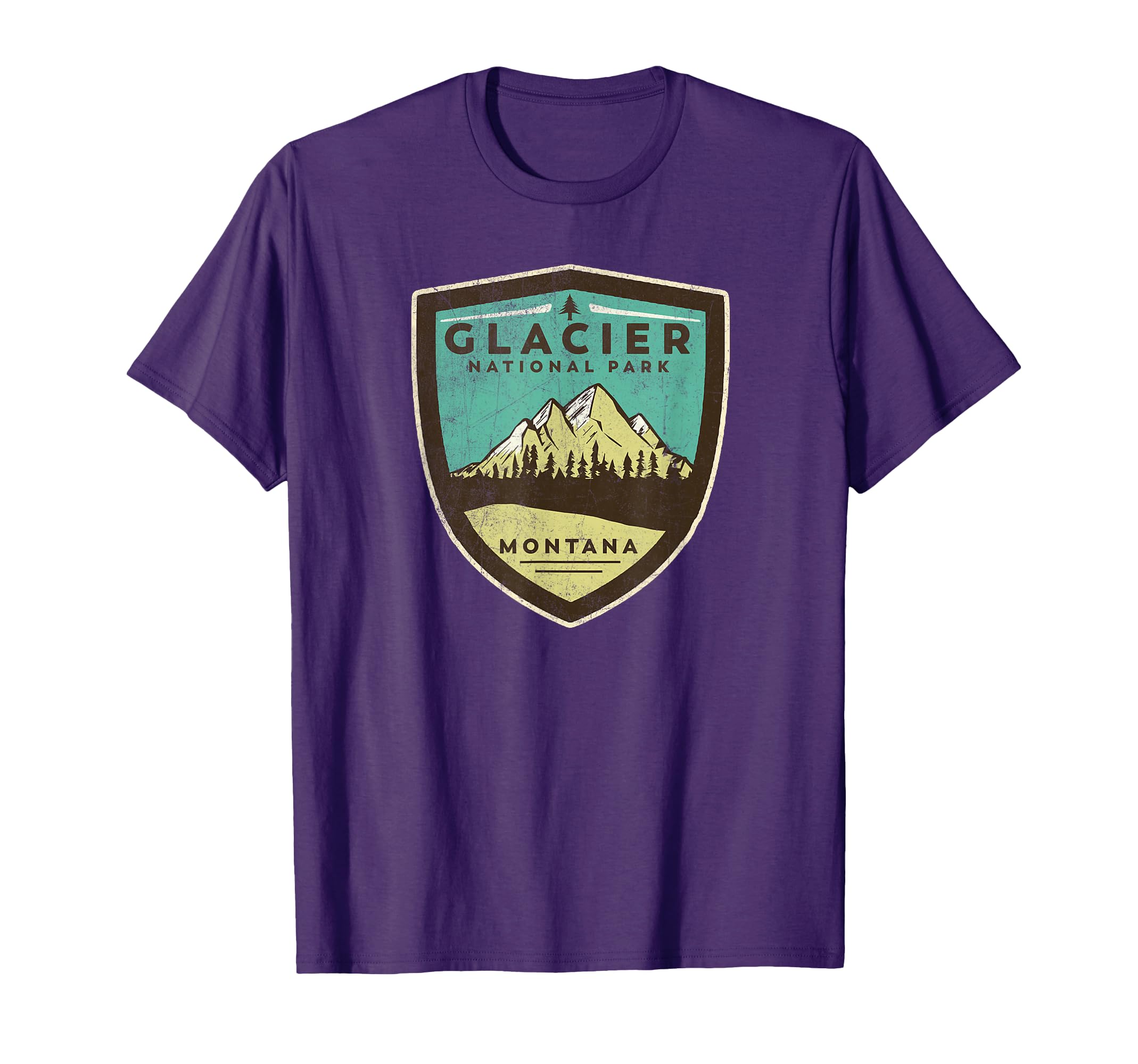 Glacier National Park Montana T-Shirt - Aesthetic Graphic for Adults - T-Shirt, Sweatshirt, Hoodie
