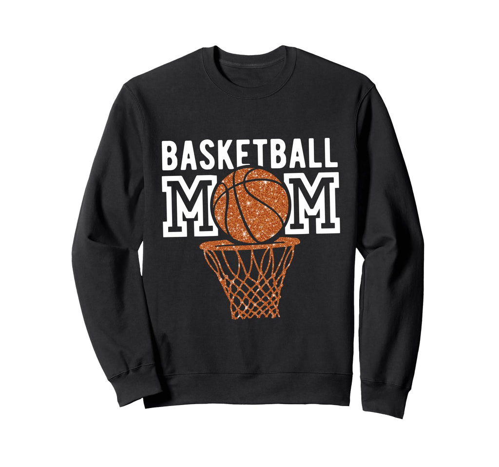 Basketball Mom Gift Hoodie - Graphic Print Unisex - T-Shirt, Sweatshirt, Hoodie