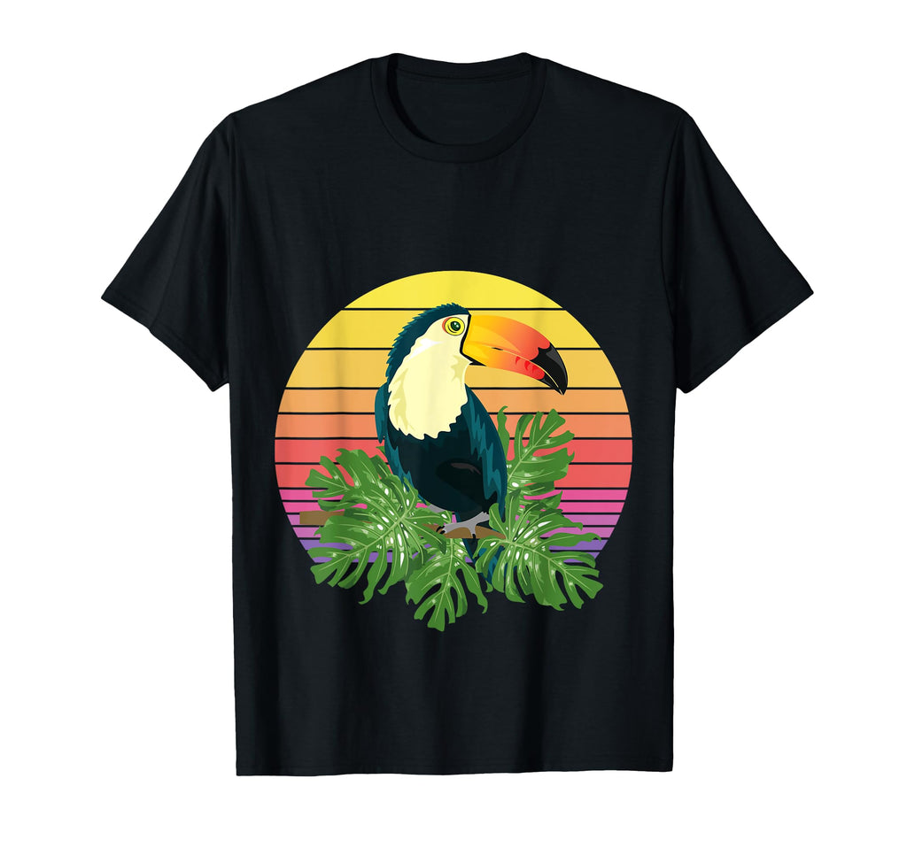 Tropical Bird Sunset Toucan T-Shirt - Streetwear Style for Adults - T-Shirt, Sweatshirt, Hoodie