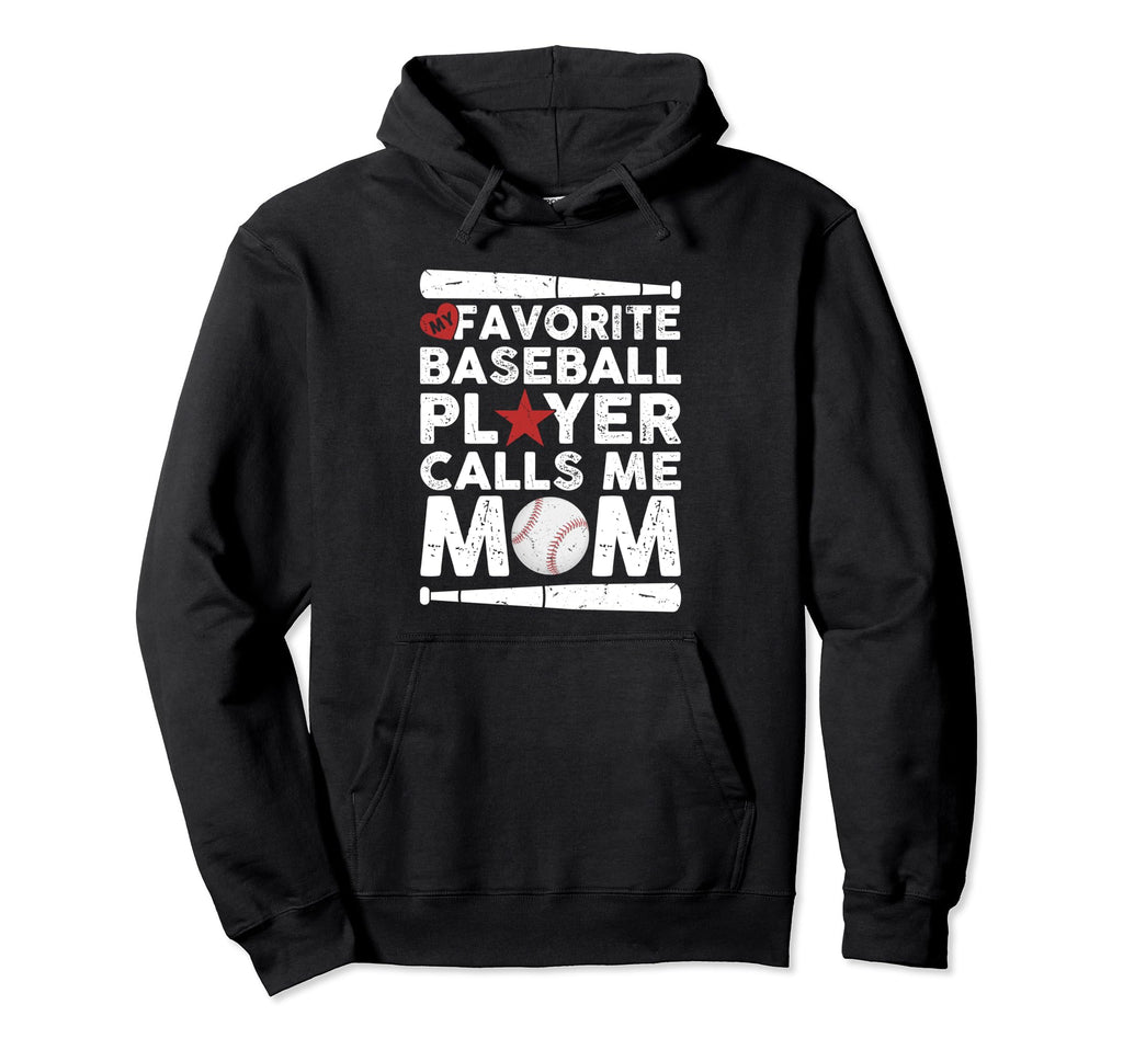 Baseball My Favorite Baseball Player Hoodie - Minimalist Print Men Women - T-Shirt, Sweatshirt, Hoodie