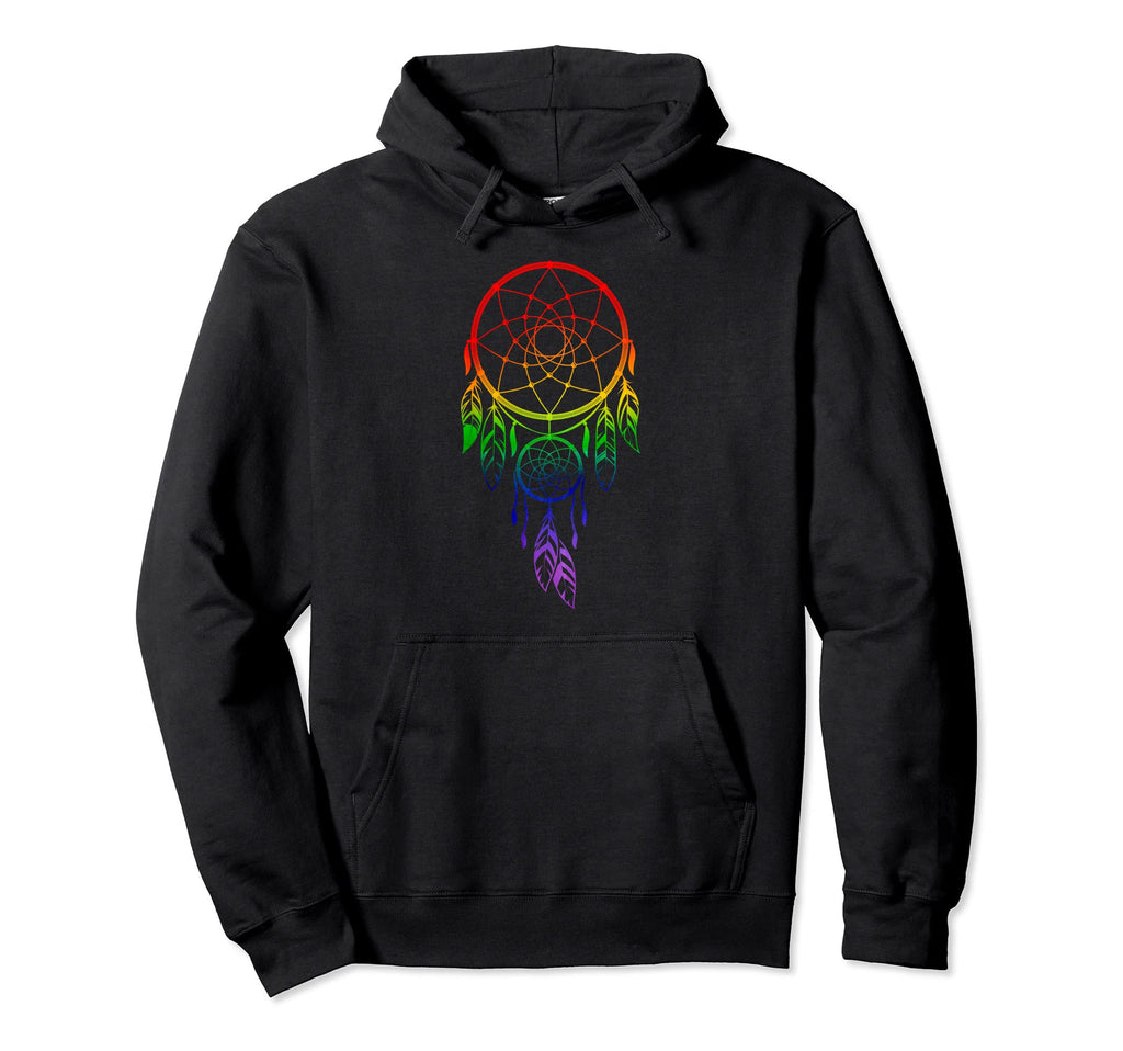Dreamcatcher Tie Dye Boho Hippie Hoodie - Unique Graphic for Adults - T-Shirt, Sweatshirt, Hoodie
