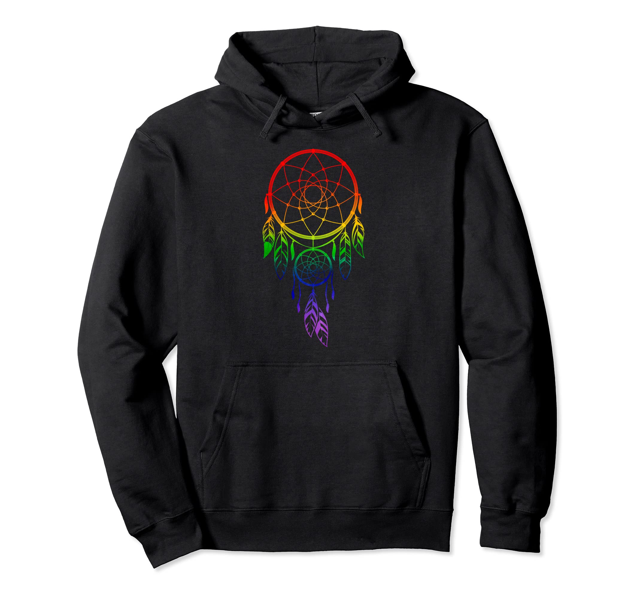 Dreamcatcher Tie Dye Boho Hippie Hoodie - Unique Graphic for Adults - T-Shirt, Sweatshirt, Hoodie