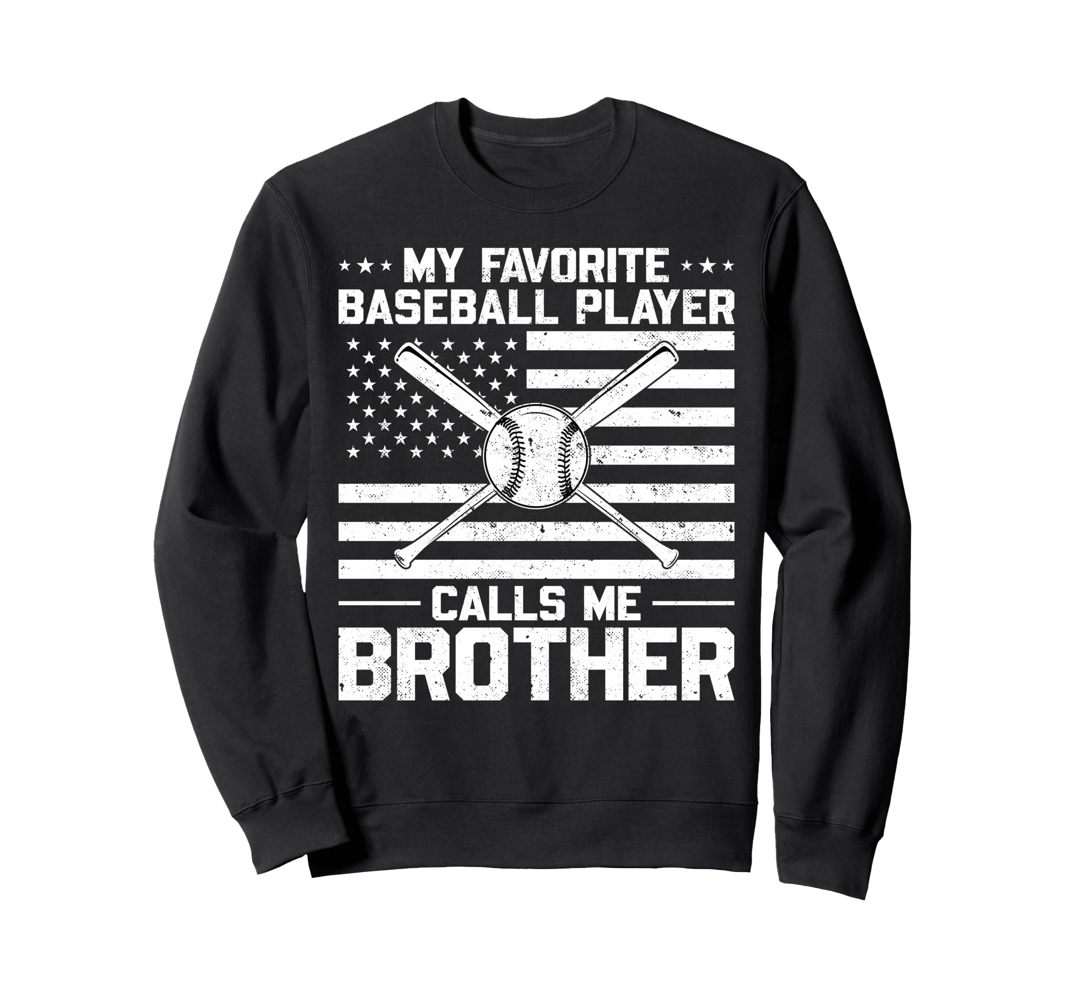 My Favorite Baseball Player Calls Sweatshirt - Minimalist Print Men Women - T-Shirt, Sweatshirt, Hoodie
