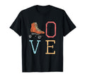 70S Skate Love Roller Skating Gift T-Shirt - Unique Graphic Unisex - T-Shirt, Sweatshirt, Hoodie
