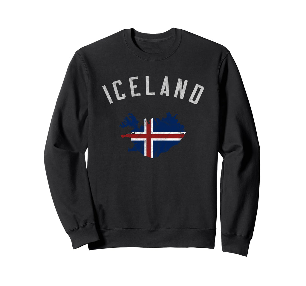 Varsity Iceland Sweatshirt - Streetwear Style for Adults - T-Shirt, Sweatshirt, Hoodie