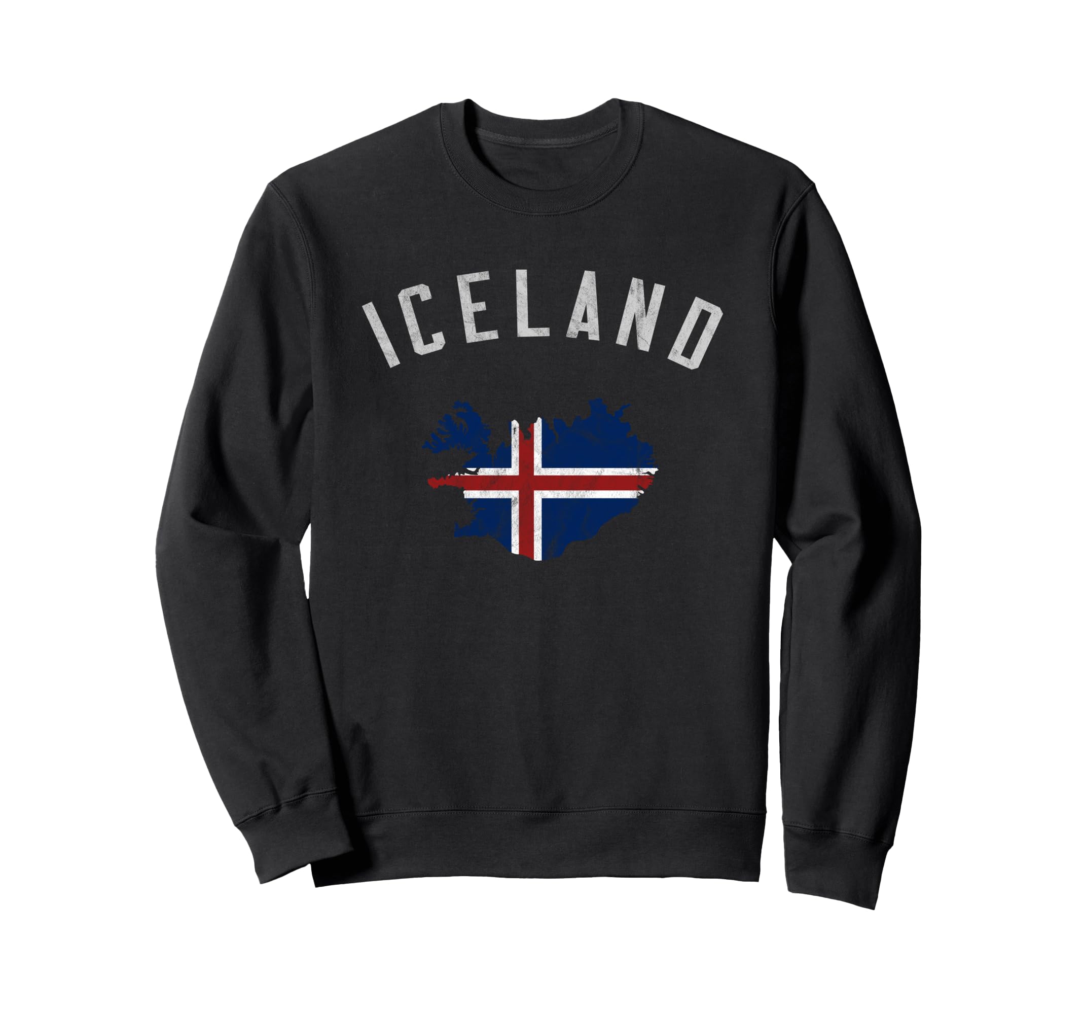 Varsity Iceland Sweatshirt - Streetwear Style for Adults - T-Shirt, Sweatshirt, Hoodie
