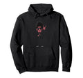 Afro Rock Hand Sign Character Funky Hoodie - Aesthetic Graphic for Adults - T-Shirt, Sweatshirt, Hoodie