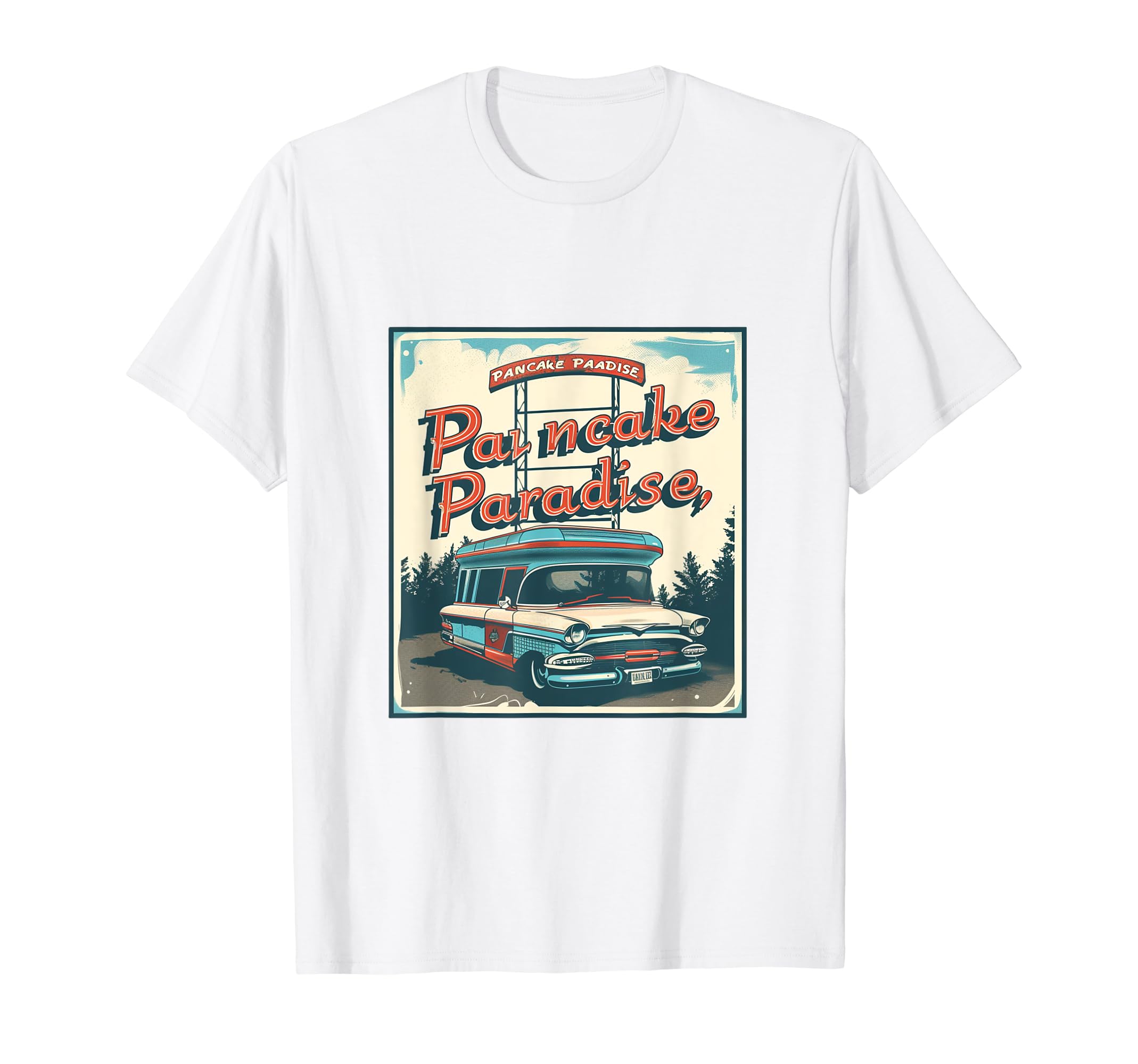 Diner Delight Enthused T-Shirt - Unique Graphic Unisex - T-Shirt, Sweatshirt, Hoodie