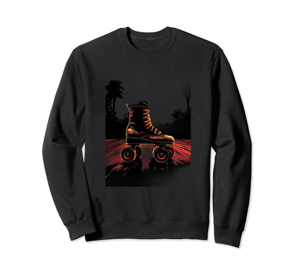 Roller Skates Roller Skating Sweatshirt - Custom Art Print Men Women - T-Shirt, Sweatshirt, Hoodie