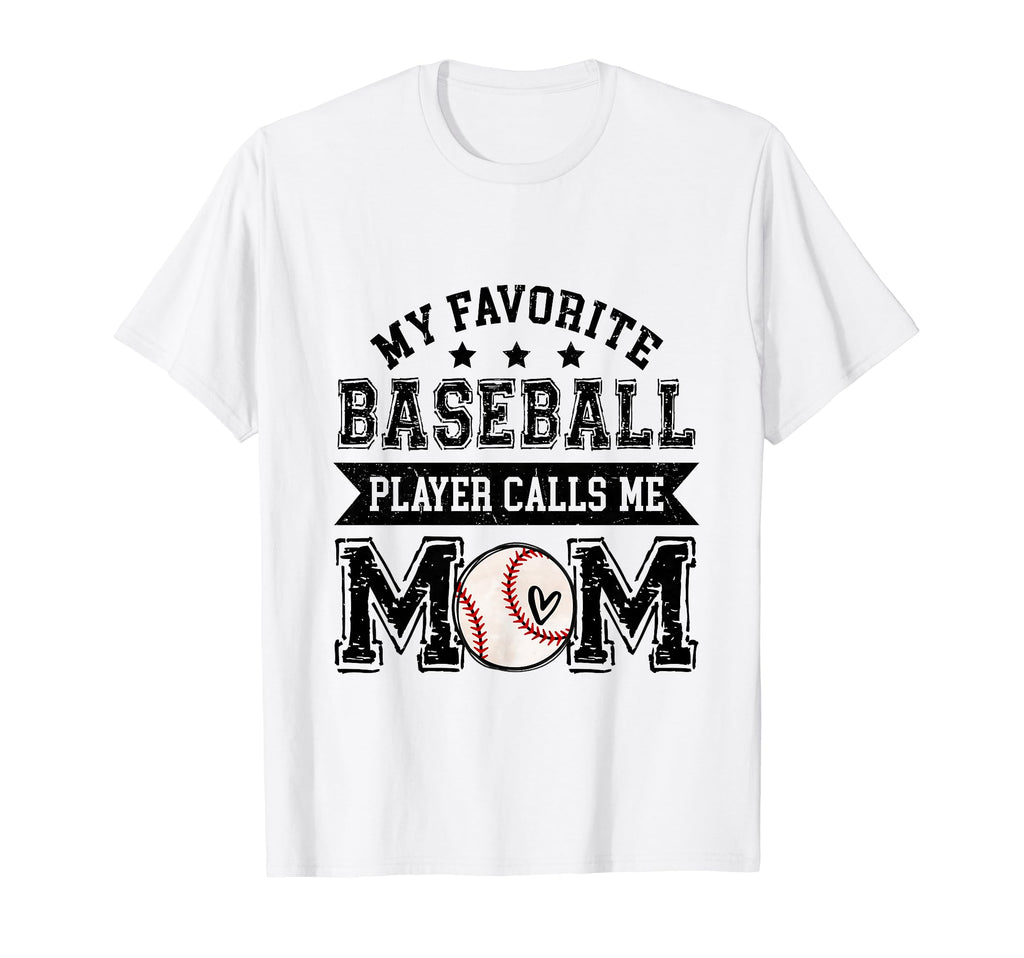 Baseball Mom My Favorite Baseball T-Shirt - Aesthetic Graphic for Adults - T-Shirt, Sweatshirt, Hoodie
