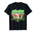St Patricks Day Sexy Peace Love T-Shirt - Fun Novelty Design Unisex - T-Shirt, Sweatshirt, Hoodie