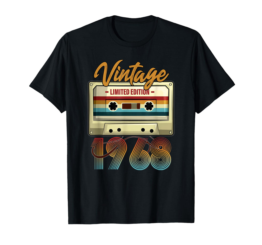1968 58Th Birthday Cassette Tape B T-Shirt - Streetwear Style for Adults - T-Shirt, Sweatshirt, Hoodie