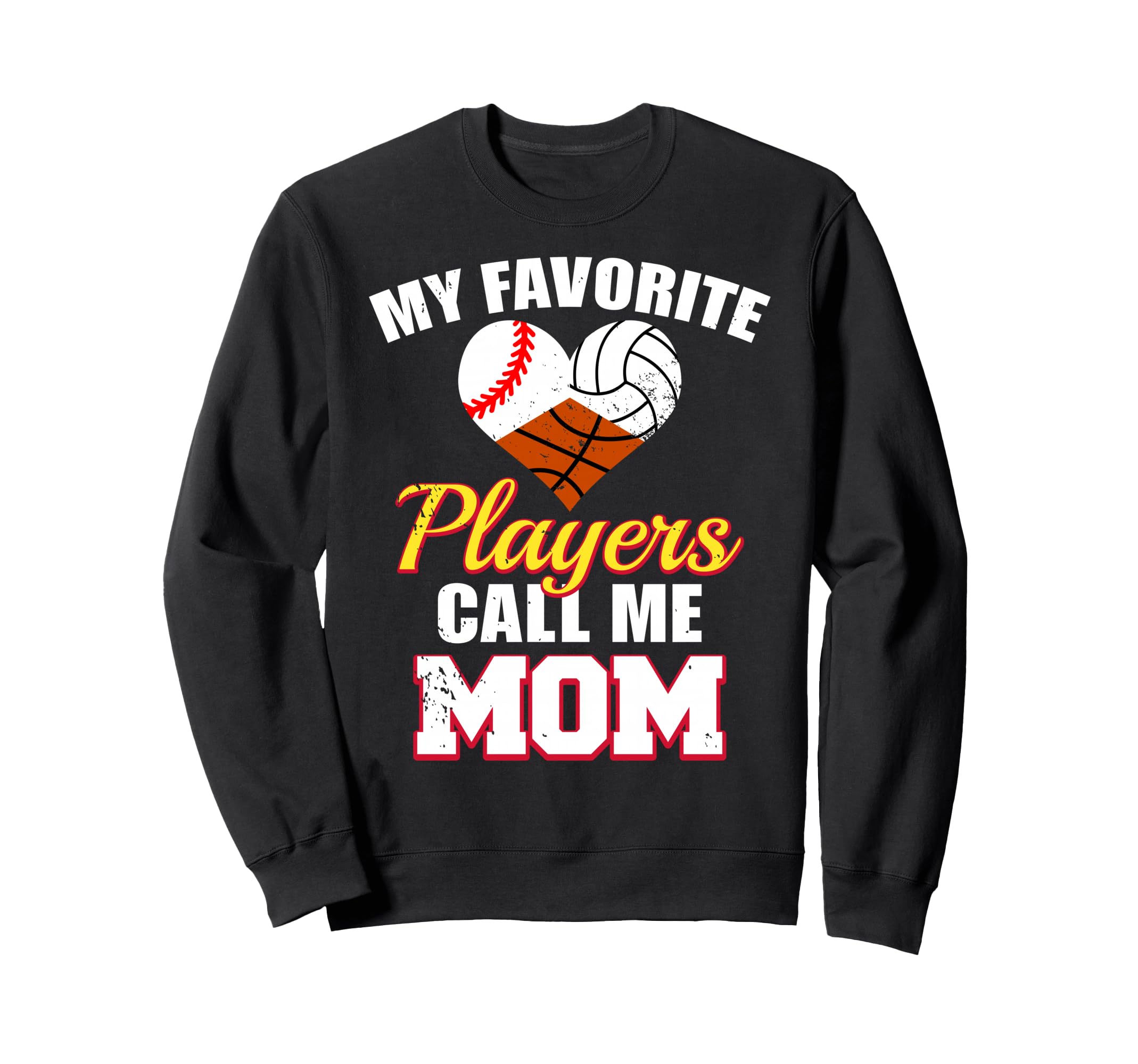 My Favorite Players Funny Baseball Sweatshirt - Trendy Graphic Unisex - T-Shirt, Sweatshirt, Hoodie