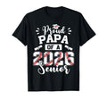 Proud Papa 2026 Senior Baseball T-Shirt - Minimalist Print Men Women - T-Shirt, Sweatshirt, Hoodie
