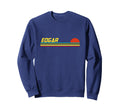 Edgar First Name Logo Sunset Sweatshirt - Novelty Apparel for Adults - T-Shirt, Sweatshirt, Hoodie