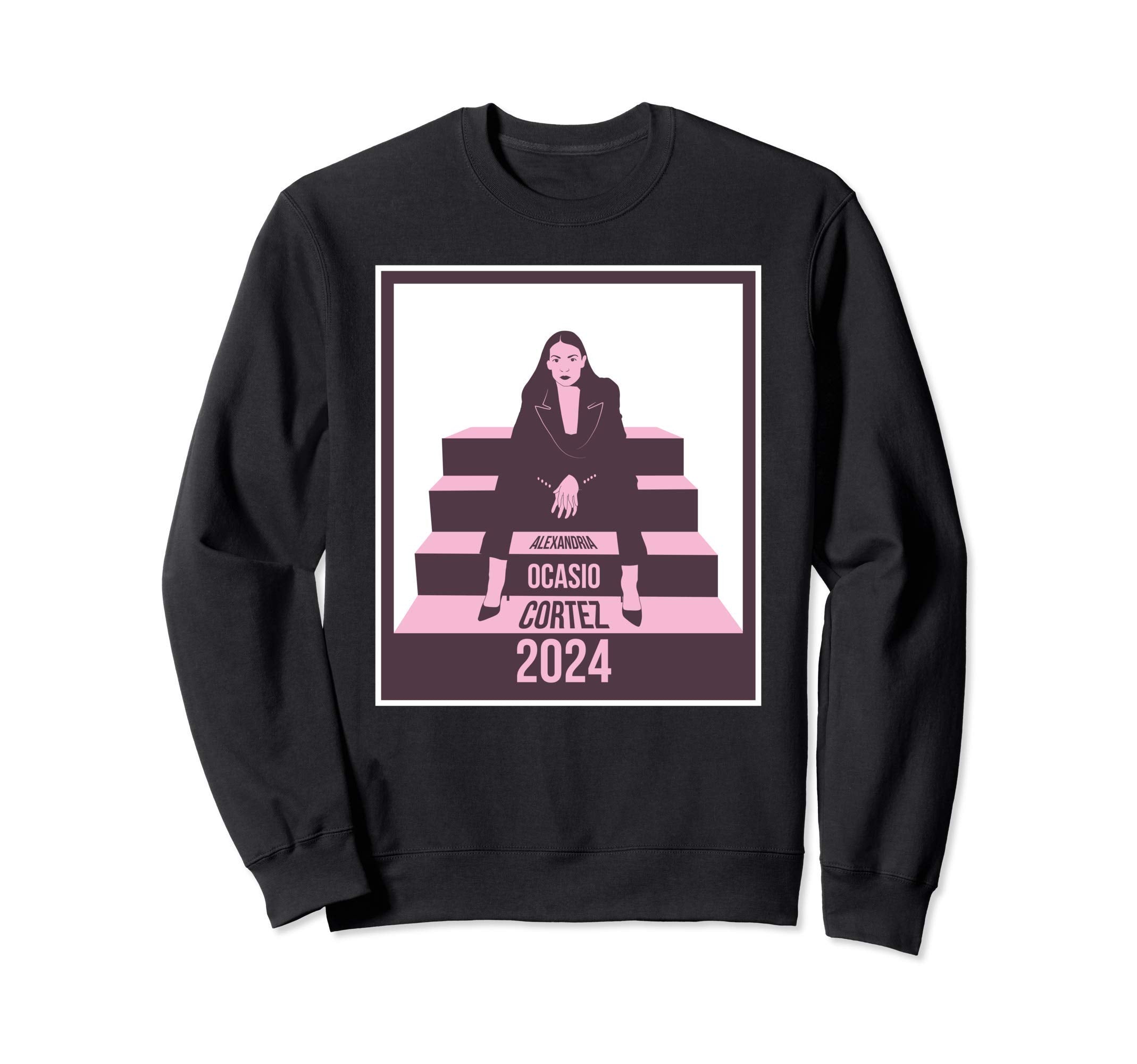 Aoc 2024 President Boho 80S Sweatshirt - Novelty Apparel Unisex - T-Shirt, Sweatshirt, Hoodie