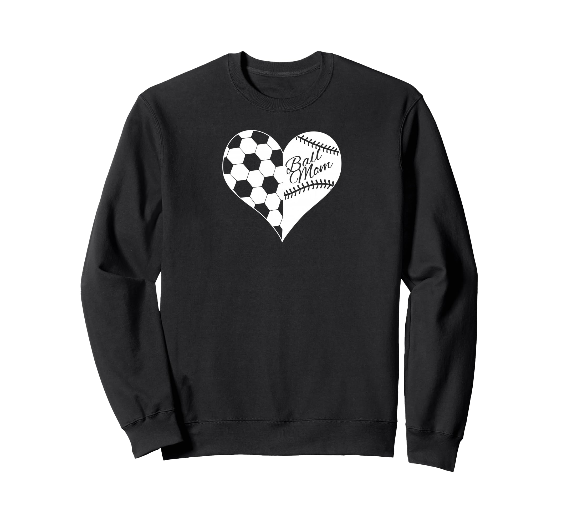Baseball Laces Soccer Ball Sweatshirt - Aesthetic Graphic Men Women - T-Shirt, Sweatshirt, Hoodie