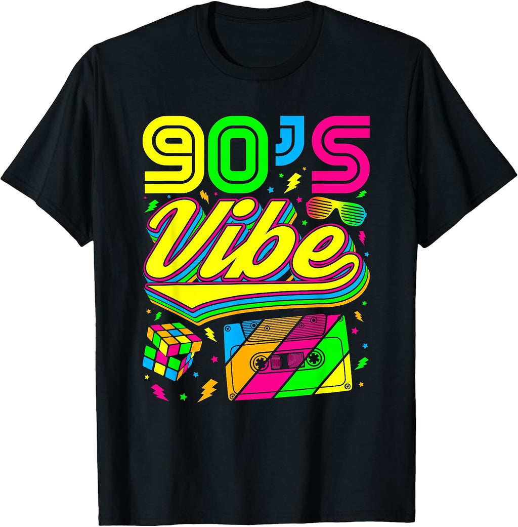 Retro Vintage 90s Gifts theme party - Adult & Kids T-Shirts, Sweatshirts & Hoodies apparel design preview 1