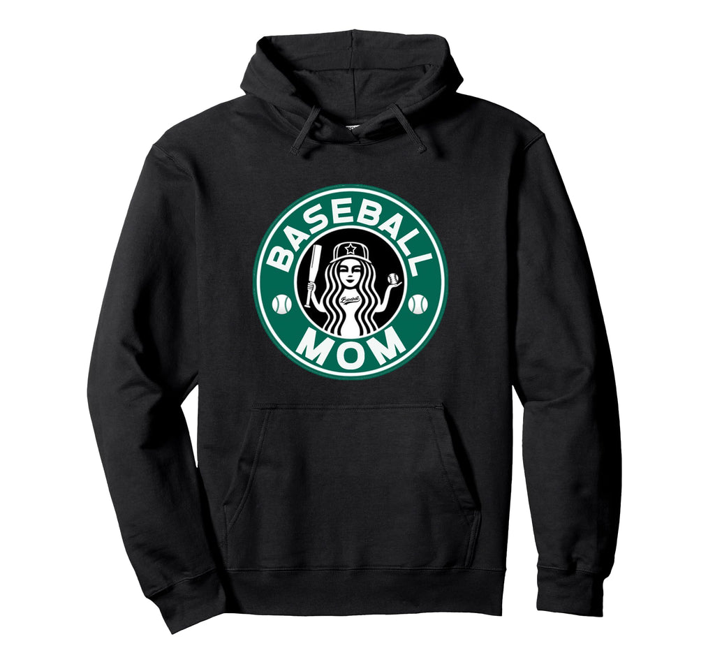 Baseball Mom Mother Baseball Player Hoodie - Novelty Apparel Men Women - T-Shirt, Sweatshirt, Hoodie