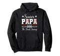 Baseball Senior Papa 2026 Final Inning Hoodie - Novelty Apparel for Adults - T-Shirt, Sweatshirt, Hoodie
