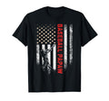 Usa American Flag Proud Baseball Papaw T-Shirt - Minimalist Print Unisex - T-Shirt, Sweatshirt, Hoodie