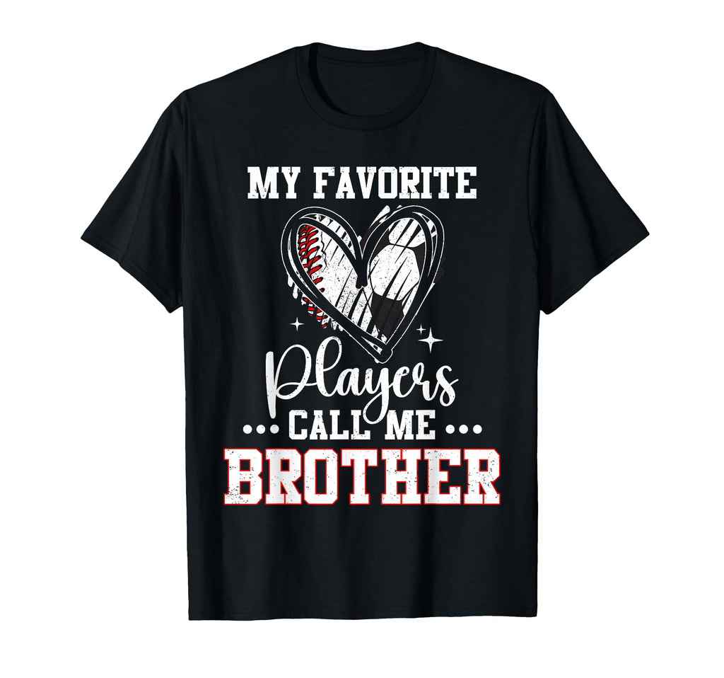 My Favorite Baseball Soccer Players Call T-Shirt - Minimalist Print Unisex - T-Shirt, Sweatshirt, Hoodie