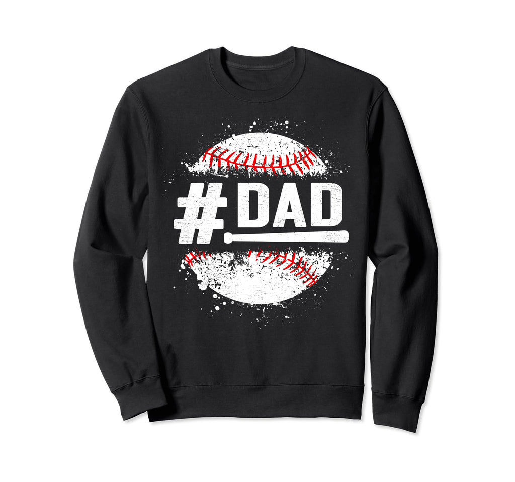 Baseball Player Distressed Baseball Sweatshirt - Minimalist Print Unisex - T-Shirt, Sweatshirt, Hoodie