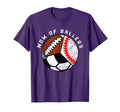 Mom Ballers Funny Baseball Soccer T-Shirt - Fun Novelty Design Unisex - T-Shirt, Sweatshirt, Hoodie