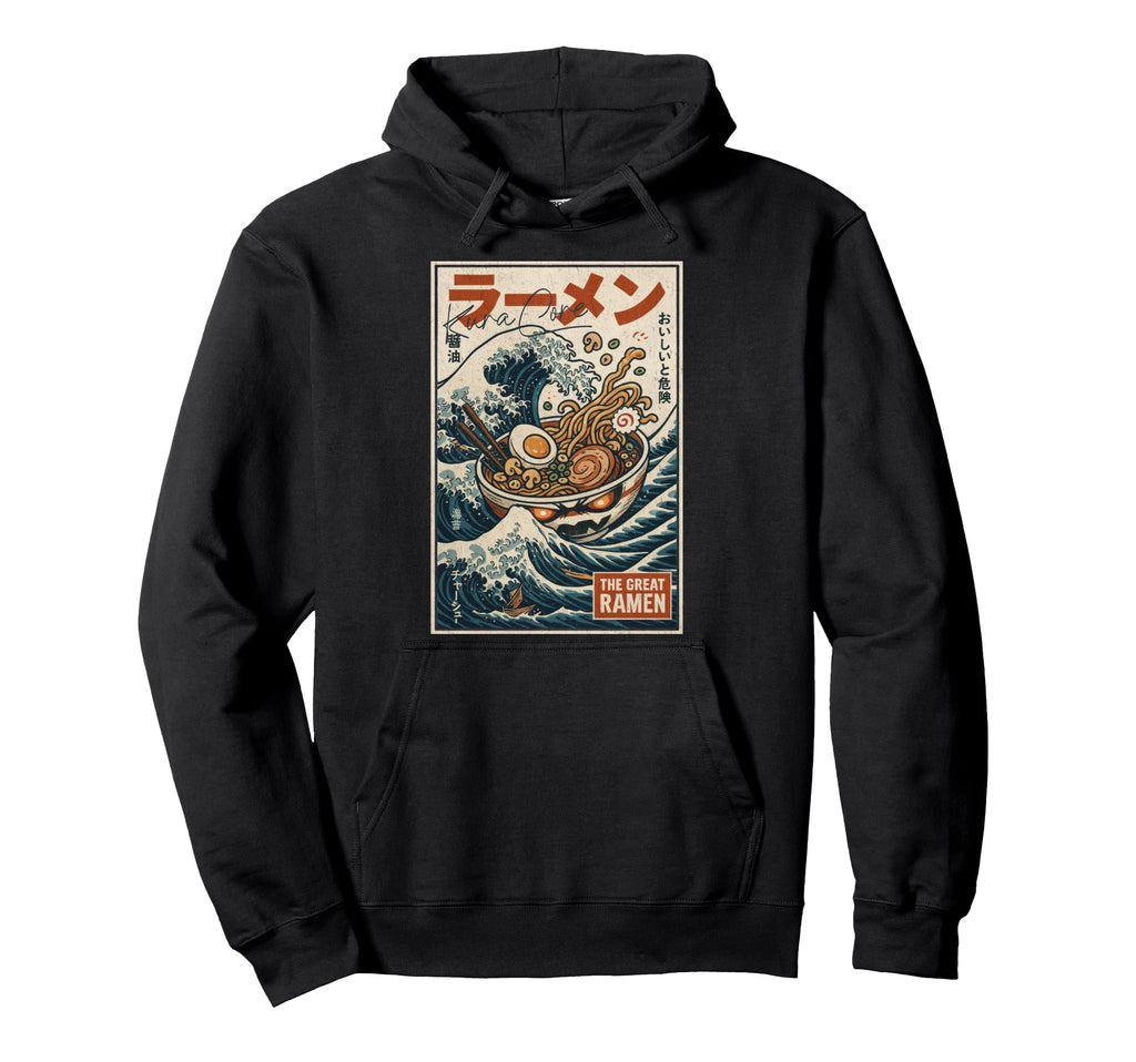 Ramen Japanese Streetwear Hoodie - Casual Everyday Wear for Adults - T-Shirt, Sweatshirt, Hoodie