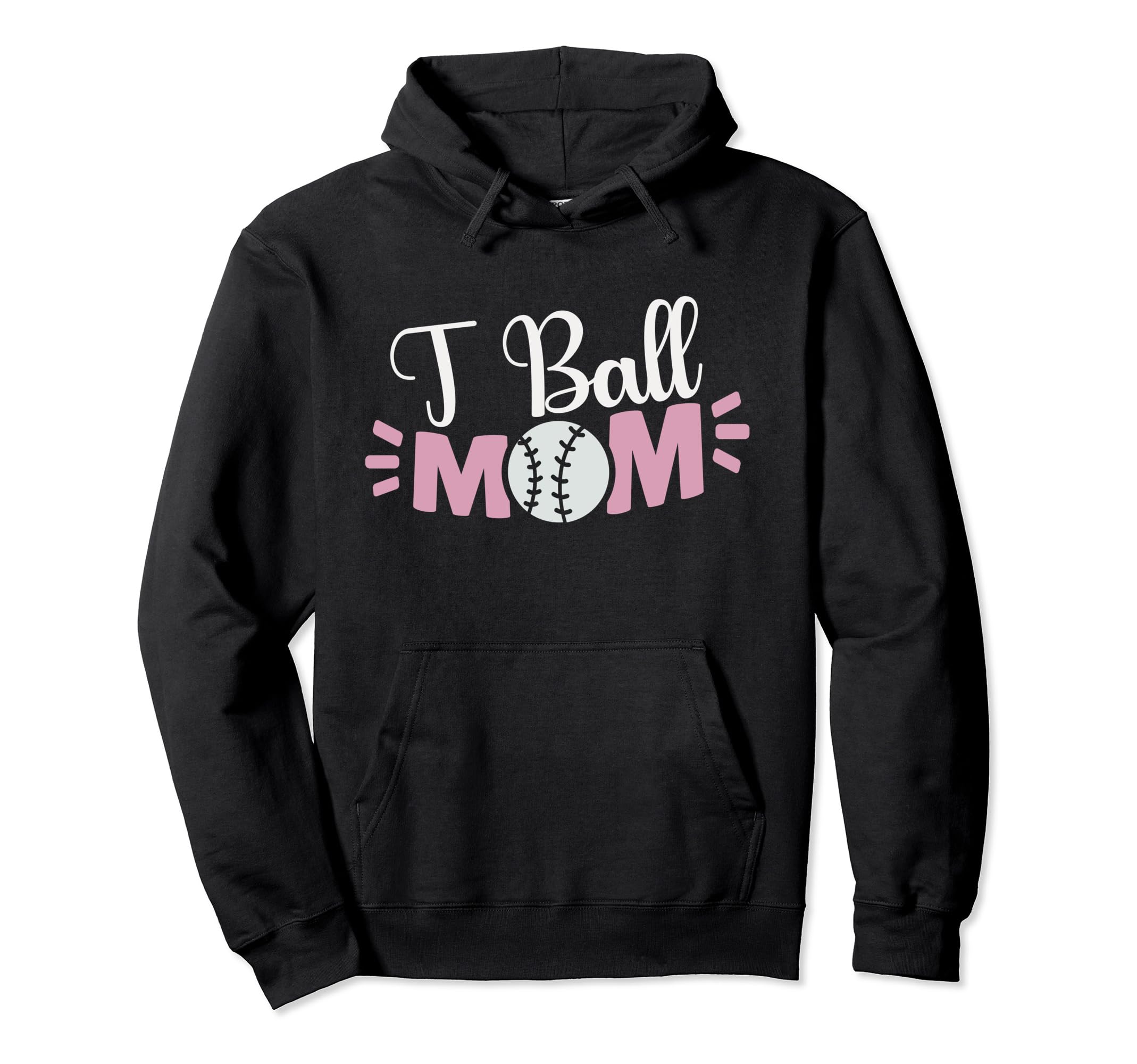 T Ball Mom Tball Mama Funny Baseball Hoodie - Graphic Print Unisex - T-Shirt, Sweatshirt, Hoodie