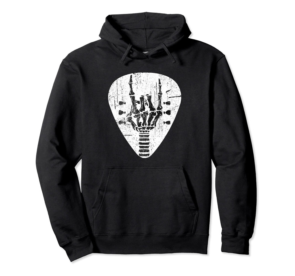 Skeleton Hand Horns Punk Rock 90S Hoodie - Custom Art Print Unisex - T-Shirt, Sweatshirt, Hoodie