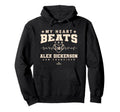 My Heart Beats Alex Dickerson Hoodie - Trendy Graphic for Adults - T-Shirt, Sweatshirt, Hoodie