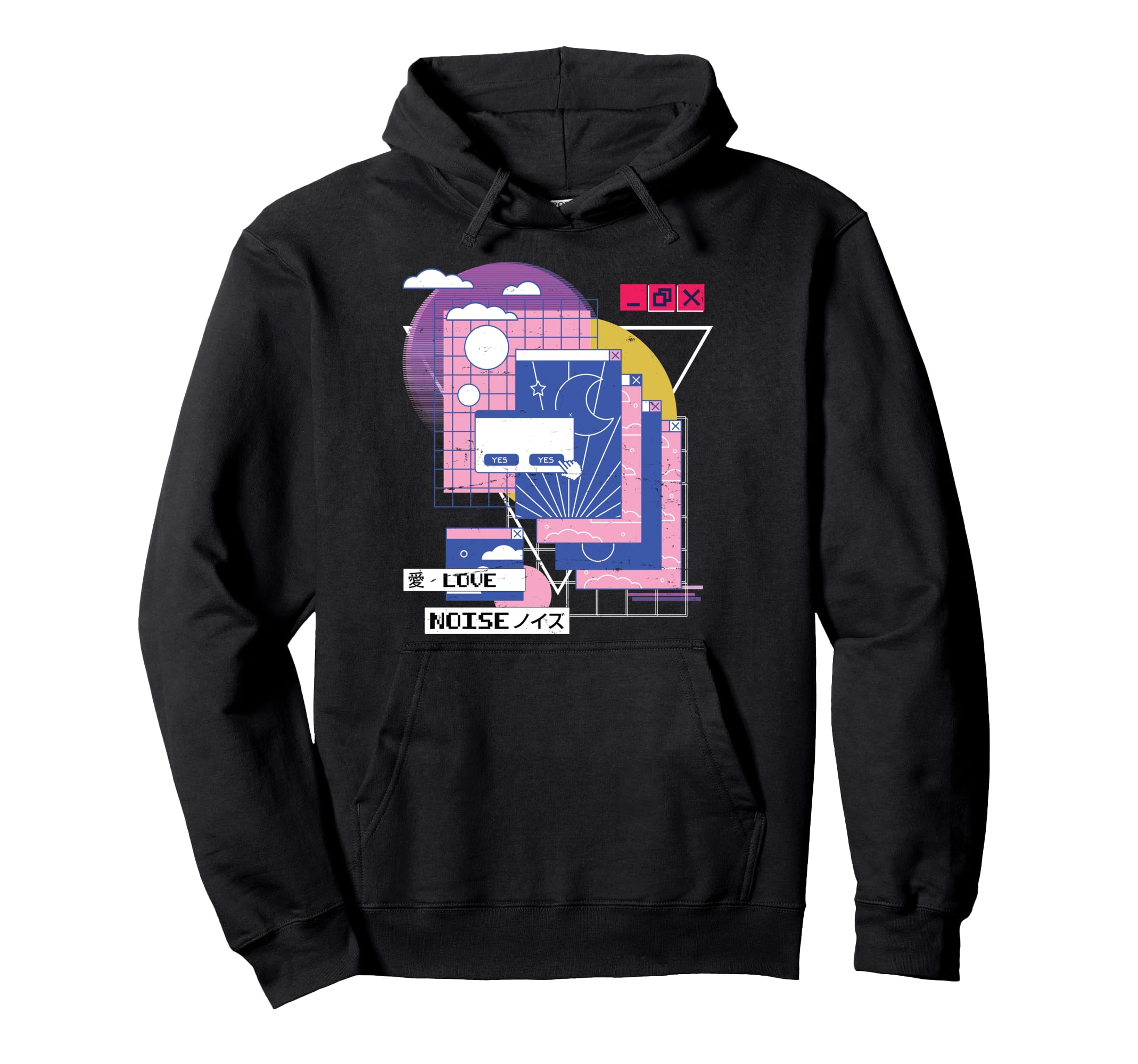 Vaporwave Aesthetic Japanese Korean Hoodie - Aesthetic Graphic Unisex - T-Shirt, Sweatshirt, Hoodie