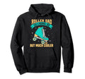 Roller Dad Disco Derby Roller Skater Hoodie - Aesthetic Graphic for Adults - T-Shirt, Sweatshirt, Hoodie