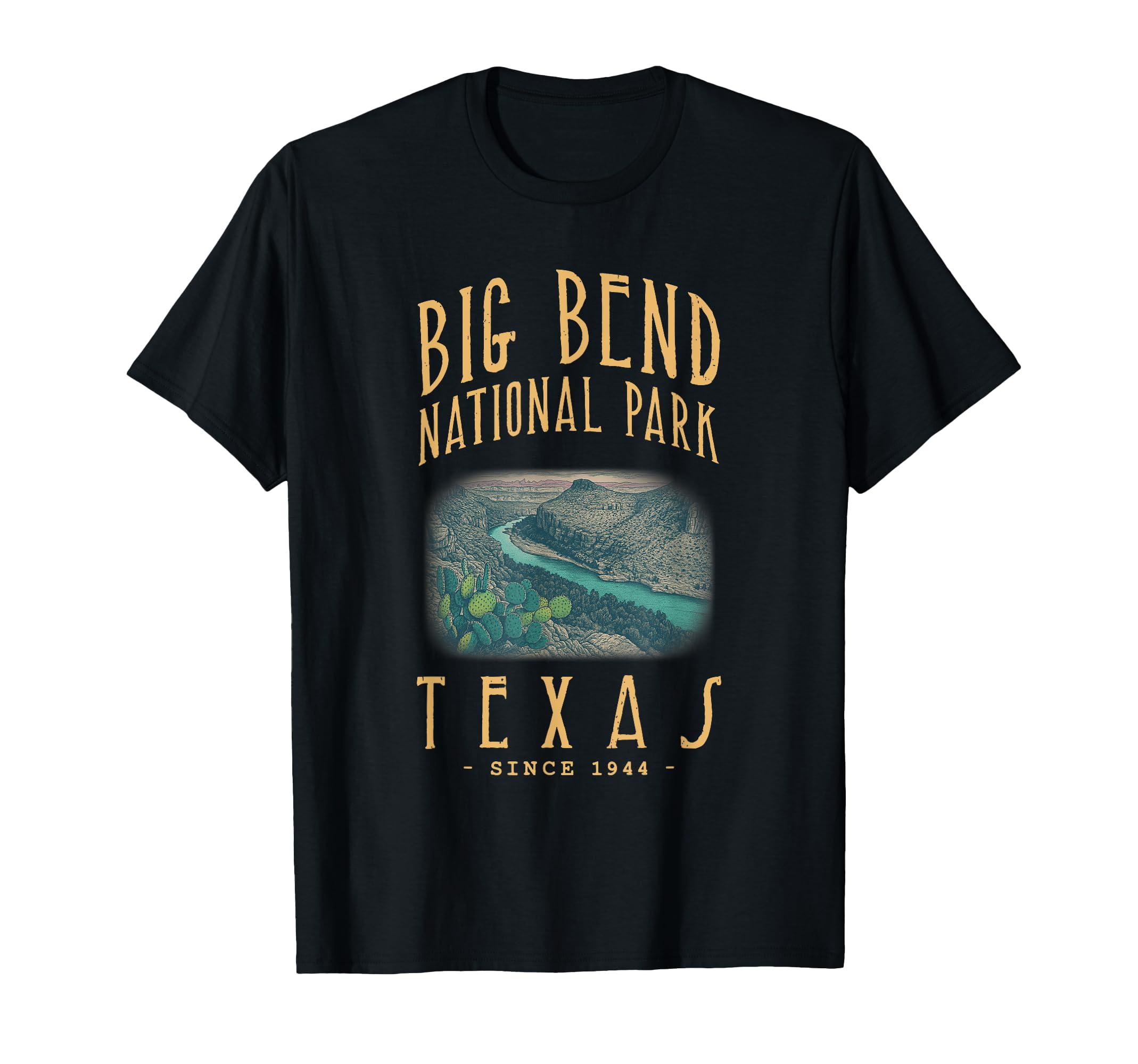 Big Bend National Park Texas Camping Hiker T-Shirt - Novelty Apparel Unisex - T-Shirt, Sweatshirt, Hoodie