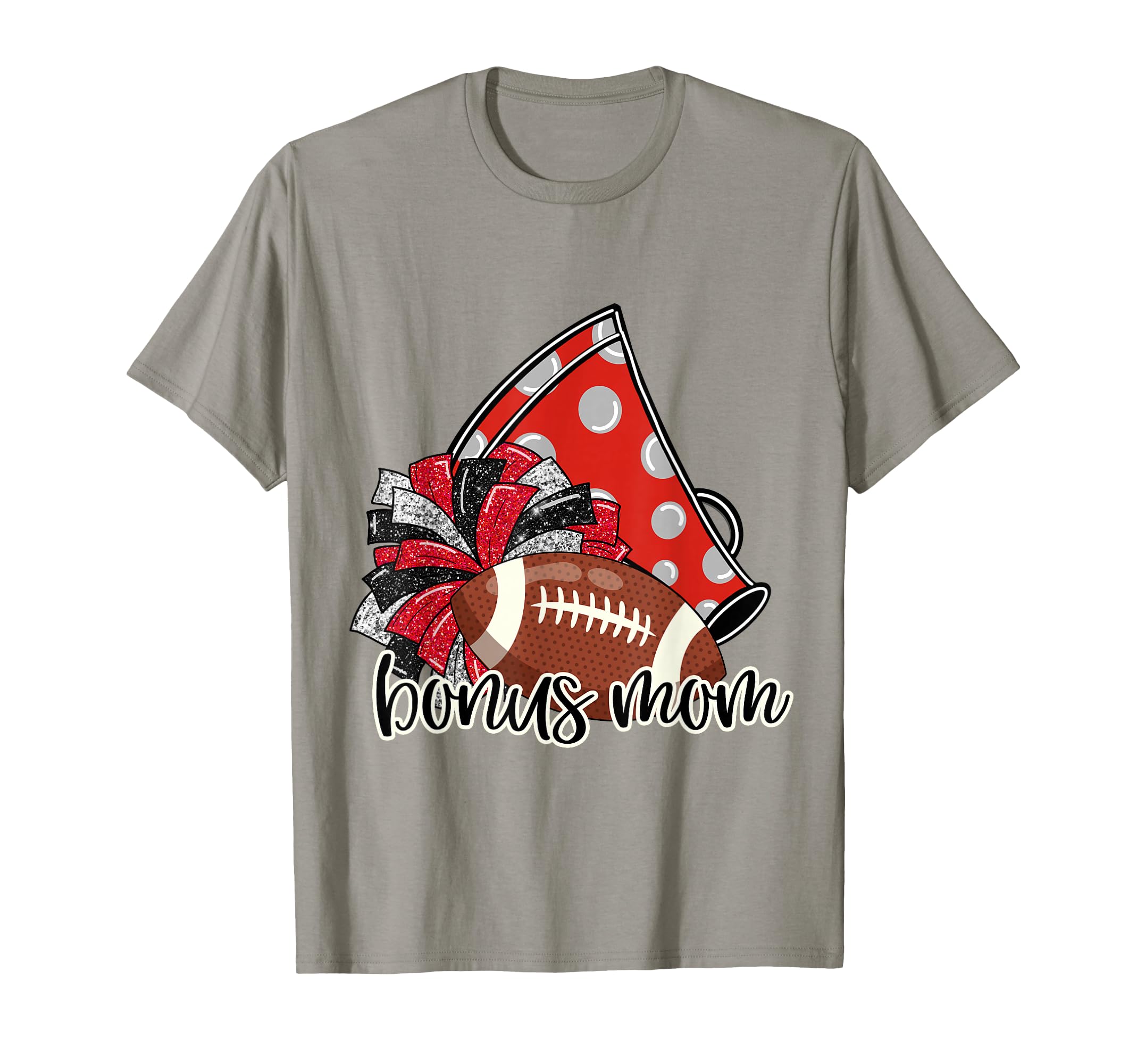 Cheerleader Bonus Mom Game Day Cheer T-Shirt - Novelty Apparel Men Women - T-Shirt, Sweatshirt, Hoodie
