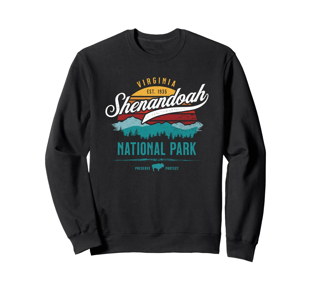 Shenandoah National Virginia Usa Sweatshirt - Minimalist Print Men Women - T-Shirt, Sweatshirt, Hoodie