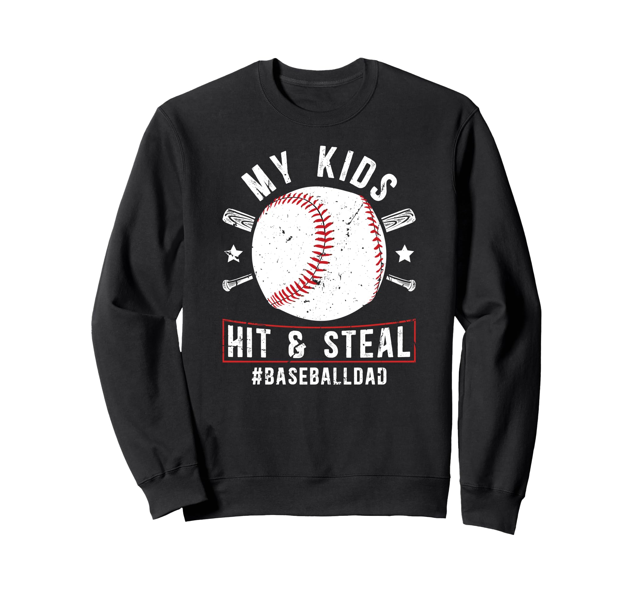 Funny Baseball Dad Baseball Player Sweatshirt - Custom Art Print Unisex - T-Shirt, Sweatshirt, Hoodie
