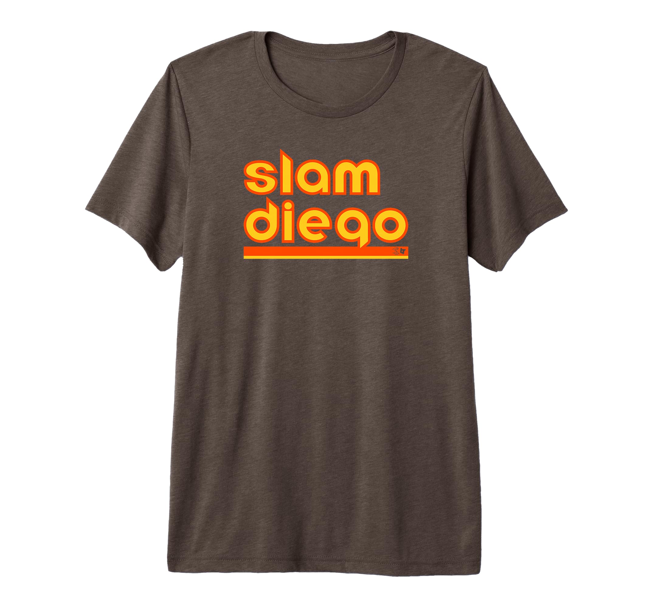 Slam Diego San Diego Baseball Tri Blend T-Shirt - Novelty Apparel Men Women - T-Shirt, Sweatshirt, Hoodie