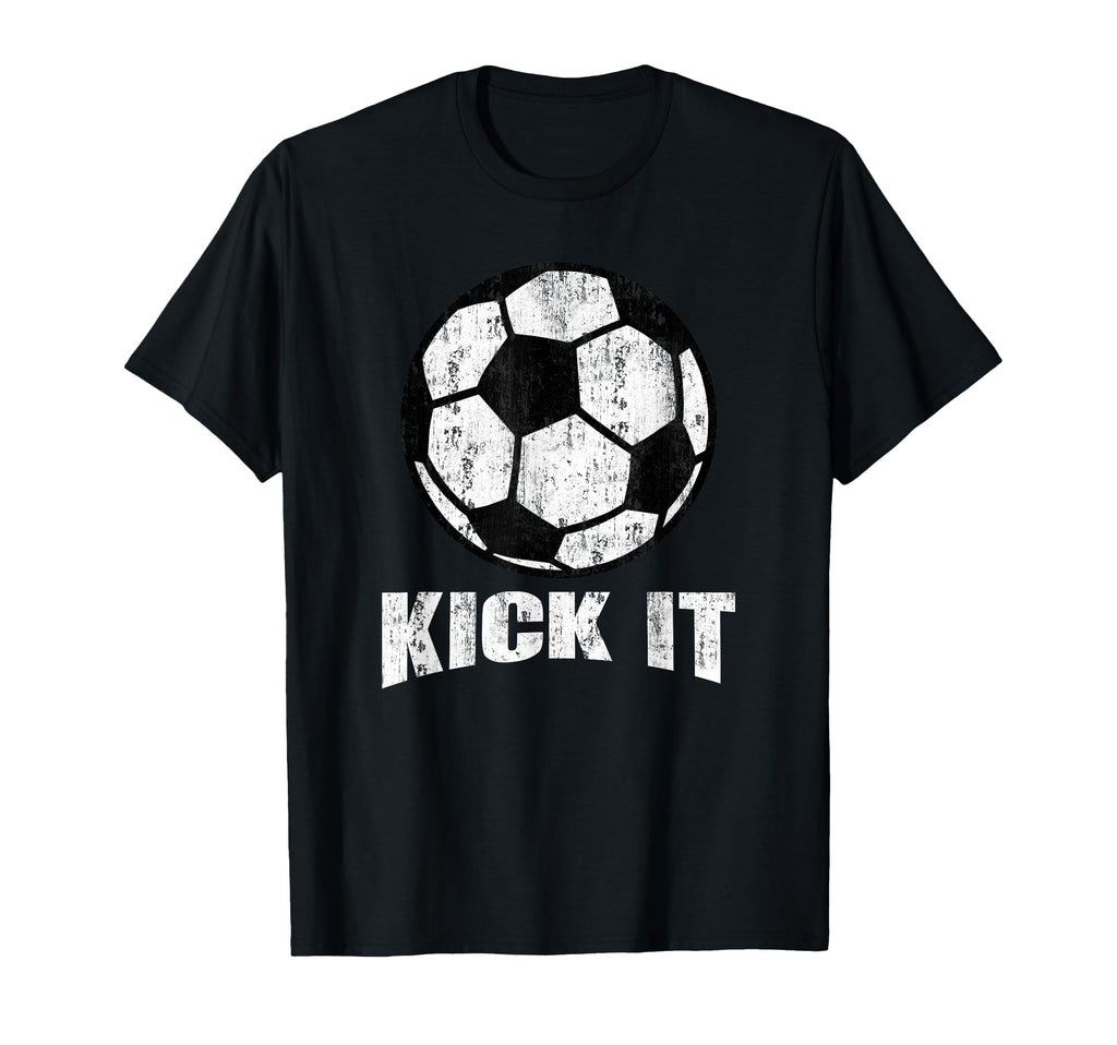 Kick It Soccer Ball Game Day Soccer T-Shirt - Fun Novelty Design Unisex - T-Shirt, Sweatshirt, Hoodie