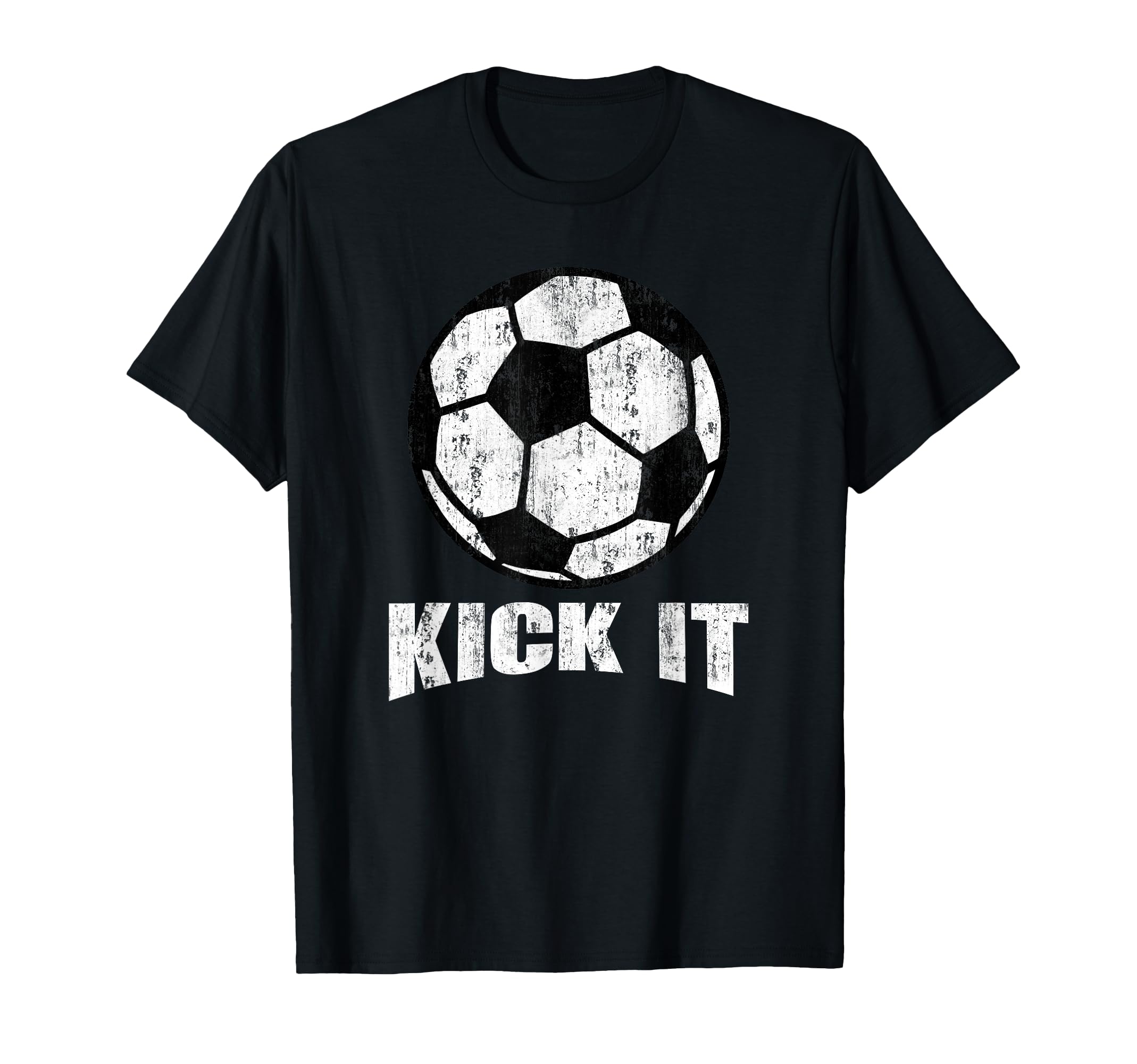 Kick It Soccer Ball Game Day Soccer T-Shirt - Fun Novelty Design Unisex - T-Shirt, Sweatshirt, Hoodie