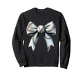 Baseball Coquette Bow Baseball Mom Sweatshirt - Custom Art Print Unisex - T-Shirt, Sweatshirt, Hoodie