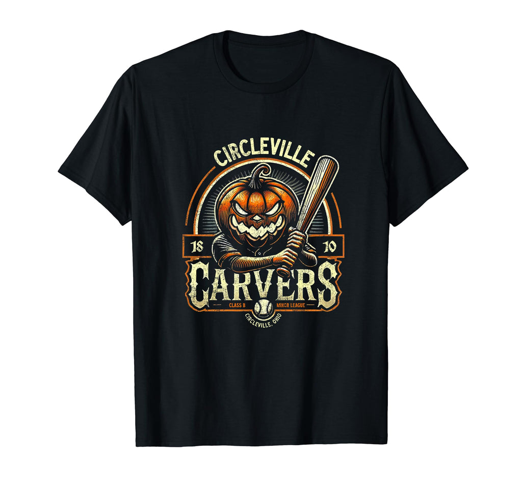 Spooky Halloween Circleville Carvers T-Shirt - Unique Graphic Men Women - T-Shirt, Sweatshirt, Hoodie